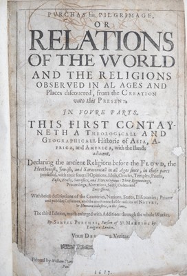 Lot 33 - Samuel Purchas