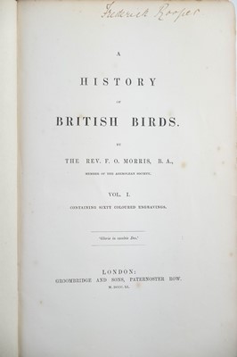 Lot 41 - (Ornithology) F. O. Morris