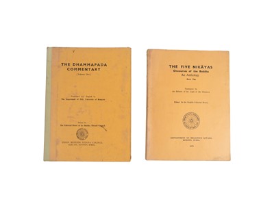 Lot 239 - (Buddhism and Burmese Publishing)