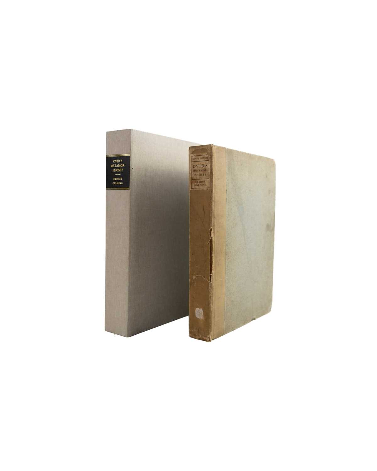 Lot 92 - Arthur Golding (trans), [Israel] Gollancz and W.H.D. Rouse (editors)