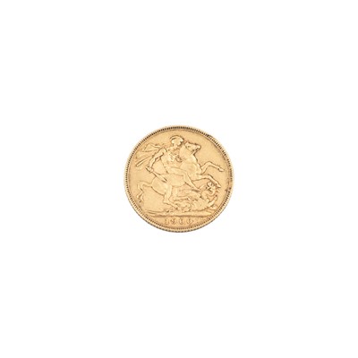 Lot 154 - A Victoria 1900 full sovereign gold coin.