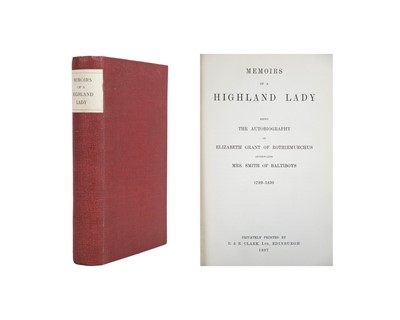 Lot 214 - (Scotland) Elizabeth Grant of Rothiemurchus