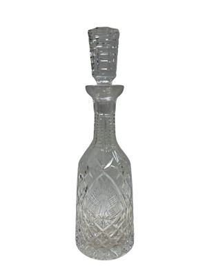 Lot 15 - A Waterford crystal 'Shannon Jubilee' decanter,...