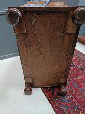 Lot 857 - A William and Mary seaweed marquetry inlaid chest.