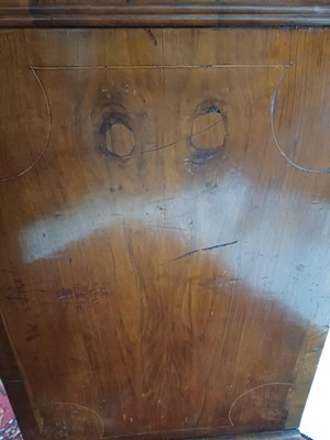 Lot 857 - A William and Mary seaweed marquetry inlaid chest.