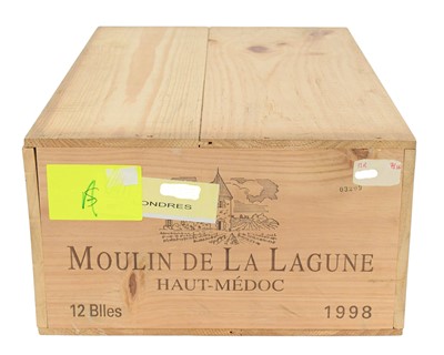 Lot 363 - Moulin De La Lagune Haut-Medoc 1998.