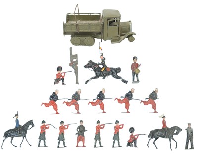 Lot 275 - A Britains half track lorry.