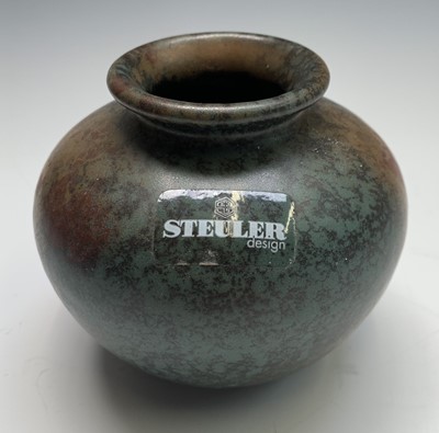 Lot 848 - A Steuler Design (West German) vase, impressed...