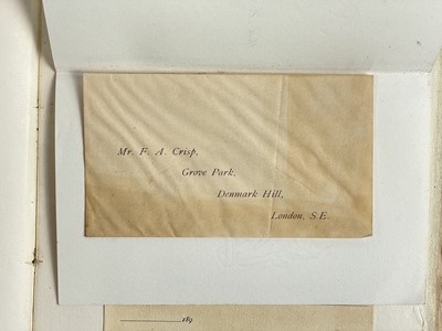 Lot 22 - (Heraldry and Genealogy) Frederick Arthur Crisp