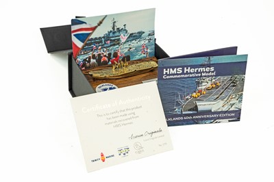 Lot 113 - Icarus Originals HMS Hermes (R12) model.