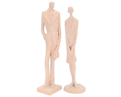 Lot 131 - A pair of Austin productions Art Deco style figures.