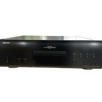 Lot 4 - A Denon DCD-1700NE super audio CD player, the...