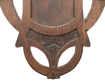 Lot A rare weight driven torsion wall clock, labelled John Baptiste Rombach.