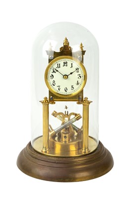 Lot 769 - A rare Kienzle 400 day torsion clock.