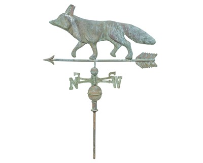 Lot 26 - A copper weathervane.