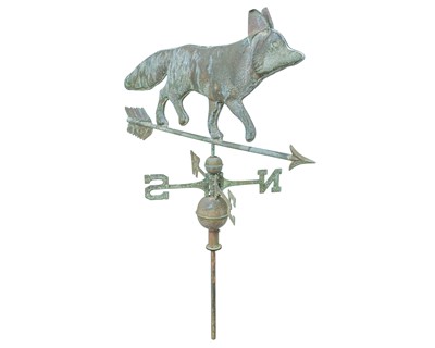 Lot 26 - A copper weathervane.