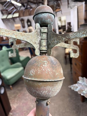 Lot 26 - A copper weathervane.
