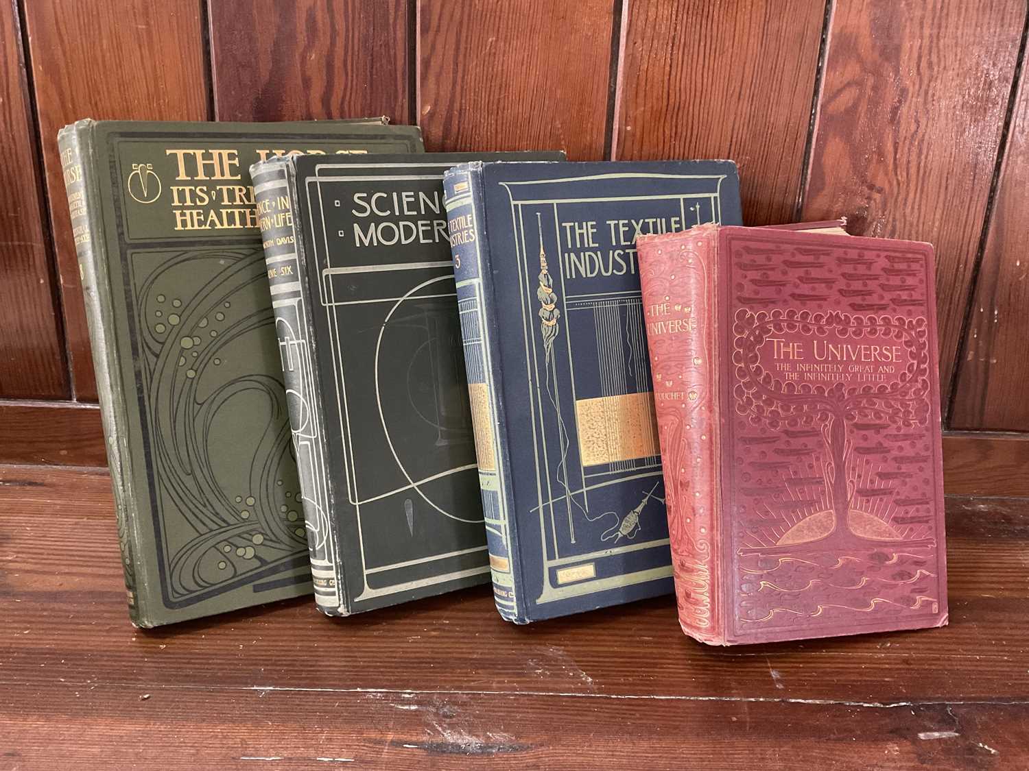 Lot 124 - A collection of seventeen bound books,