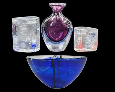 Lot 710 - Kosta Boda (Sweden) and Murano (Italy).