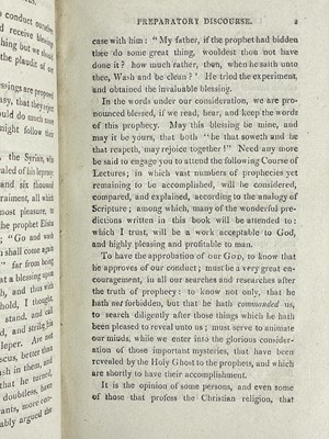 Lot 14 - (William Penaluna Publisher) Elhanan Winchester