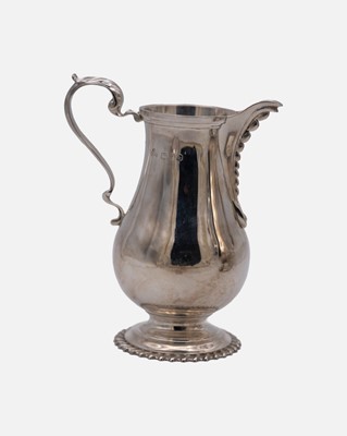 Lot 350 - A modern silver three-piece coffee service by Nayler Brothers.