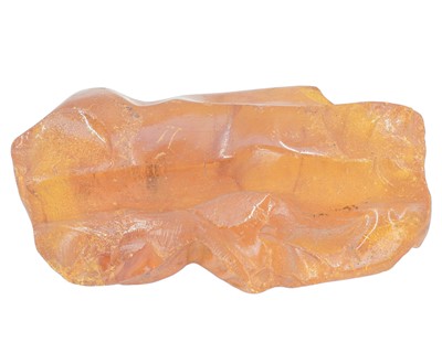 Lot 28 - An unworked amber boulder.