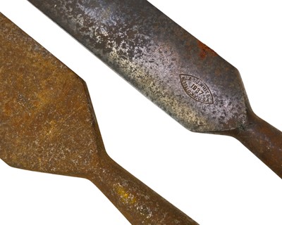 Lot 33 - A 19th century slick or framing chisel.