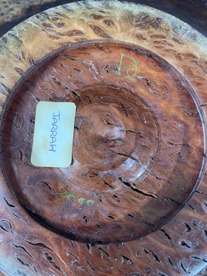 Lot 12 - A well figured jarrah wood tunrned bowl, of...