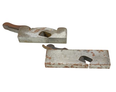 Lot 57 - A cast steel shoulder plane by Greenslade, Bristol.