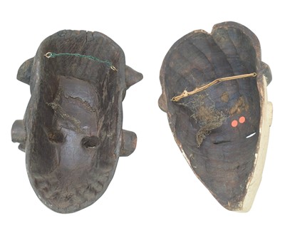 Lot 139 - Two African tribal masks.