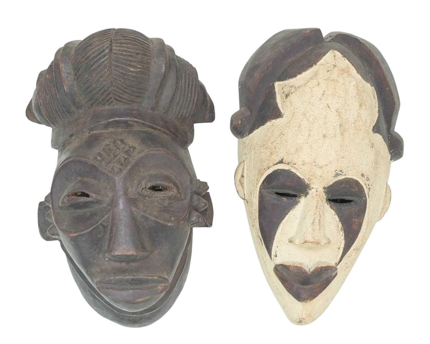Lot 139 - Two African tribal masks.