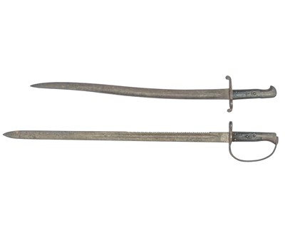 Lot 170 - An 1879 pattern Martini Henry sword bayonet.