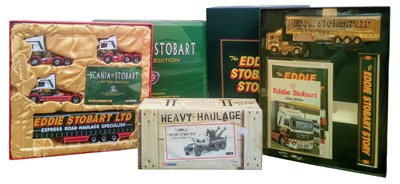 Lot 269 - Three Corgi Eddie Stobart Models - CC12306, CC86610 and CC99155.