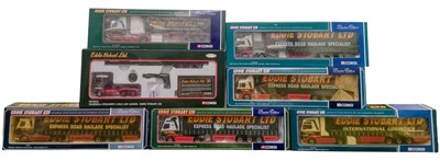 Lot 265 - Corgi Eddie Stobart 1:50 Scale Trucks x7.