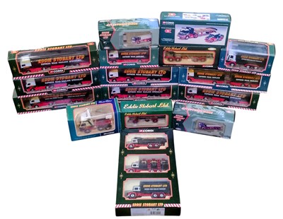 Lot 251 - Corgi Eddie Stobart Models x16.