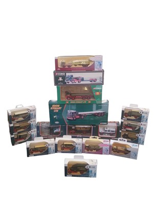 Lot 270 - Corgi and Days Gone Eddie Stobart Models x18.