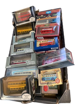 Lot 254 - Buses and Coaches - Mostly 1:76 Scale by Various Manufacturers x28.