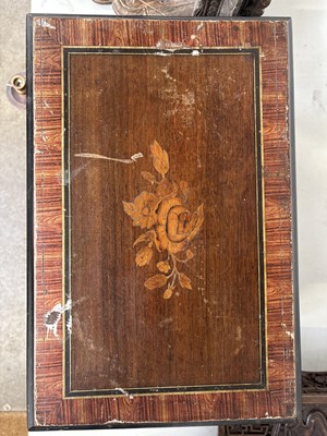 Lot 11 - A late 19th century Swiss bells in sight music box.