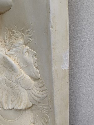 Lot 41 - A plaster relief of Scipioni, after Verrocchio