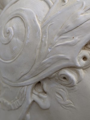 Lot 41 - A plaster relief of Scipioni, after Verrocchio