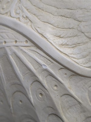 Lot 41 - A plaster relief of Scipioni, after Verrocchio