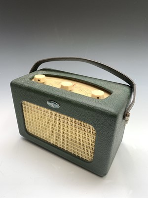 Lot 229 - A Roberts Type R55 portable radio with green...