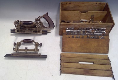 Lot 4 - A Vintage Stanley no 55 Combination Plane. The...
