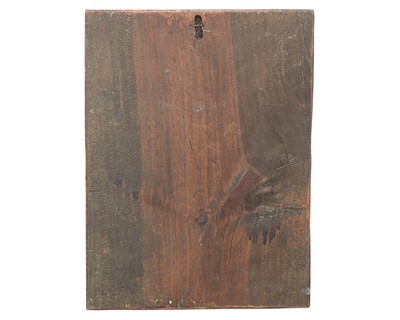 Lot 111 - A carved relief panel of St George and the dragon.