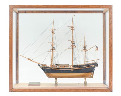 Lot 486 - A scale model of the Corvette HMS Bethia.