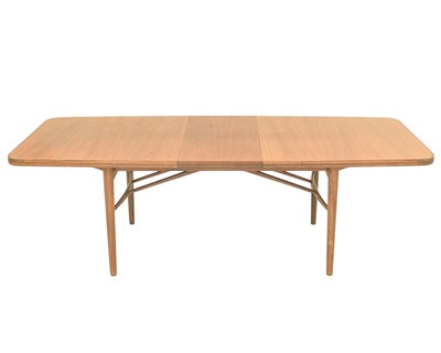 Lot 588 - Robert Heritage - Archie Shine Ltd - A teak Hamilton extending dining table.