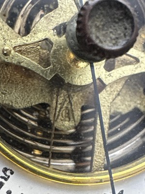 Lot 70 - A late 19th/early 20th century Cornish serpentine desk barometer.