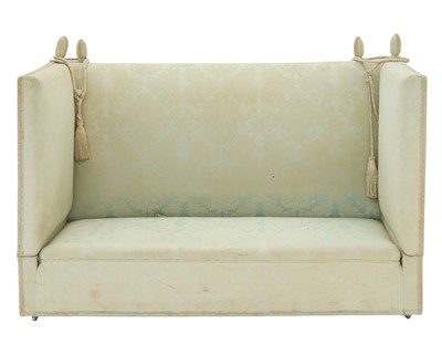 Lot 901 - A Knole type settee.