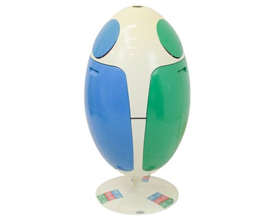 Lot 579 - An Ovetto recycling bin, designed by Gianluca Soldi.