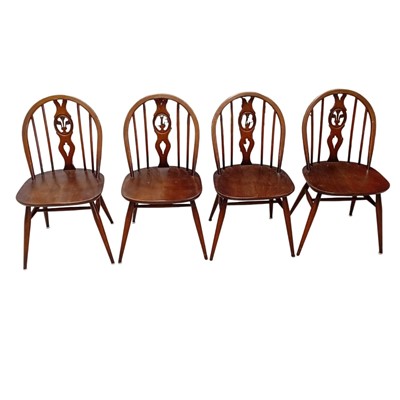 Lot 35 - Set of four Ercol chairs.